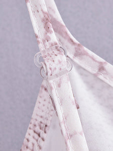 Vestido Boho  Animal Print - Cobra