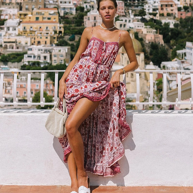 Vestido Boho Flores do Campo