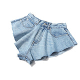 Shorts Jeans Ruffled Inspiração Marina Ruy Barbosa - Espavo store