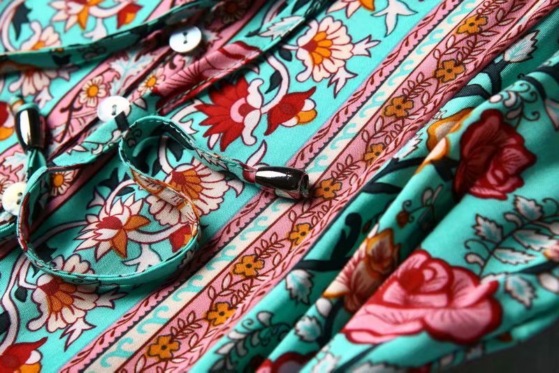 Vestido Boho Flores do Campo