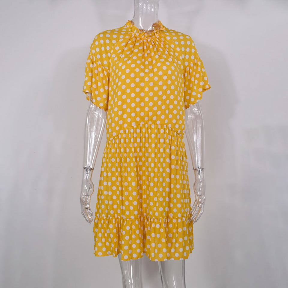 Vestido Tânia Polka-dot