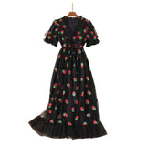 Vestido Estampa de Morango