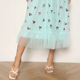 Vestido Estampa de Morango