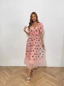 Vestido Estampa de Morango